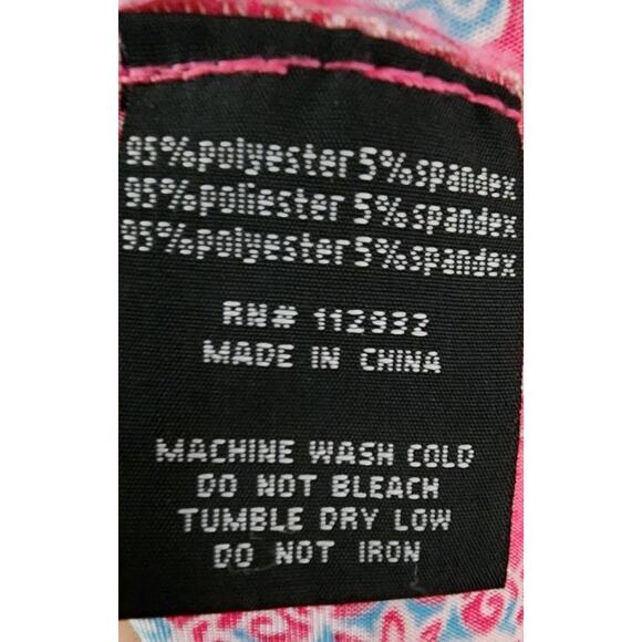 5th and Love Pink Boho Maxi Dress With Dolman Sleeves Boho Gypsy Size Large - Picture 5 of 9